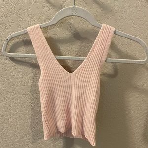 Brandy Melville sweater tank NWOT